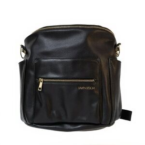 Fawn Design Original Diaper Bag Backpack - Black